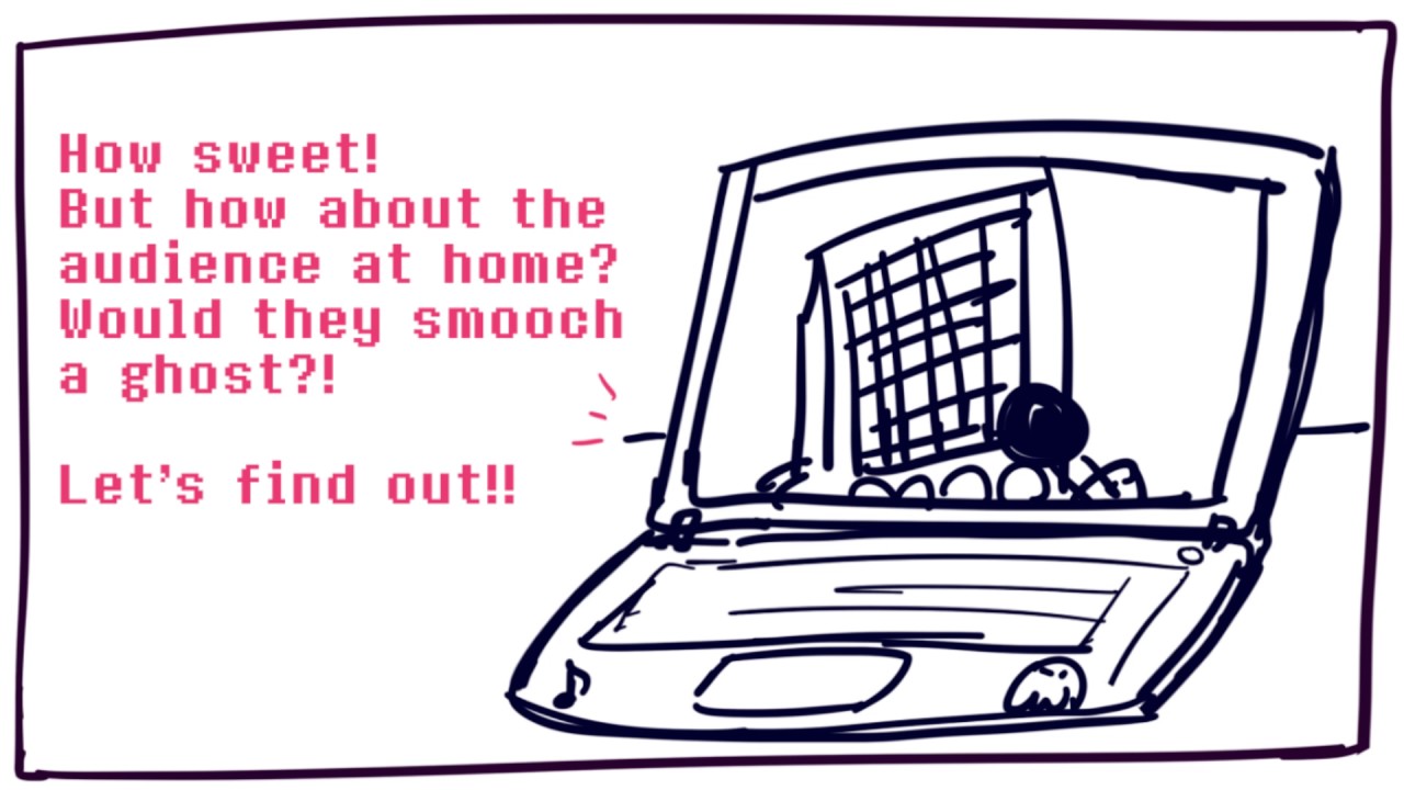 friskies sache Would you Smooch a Ghost