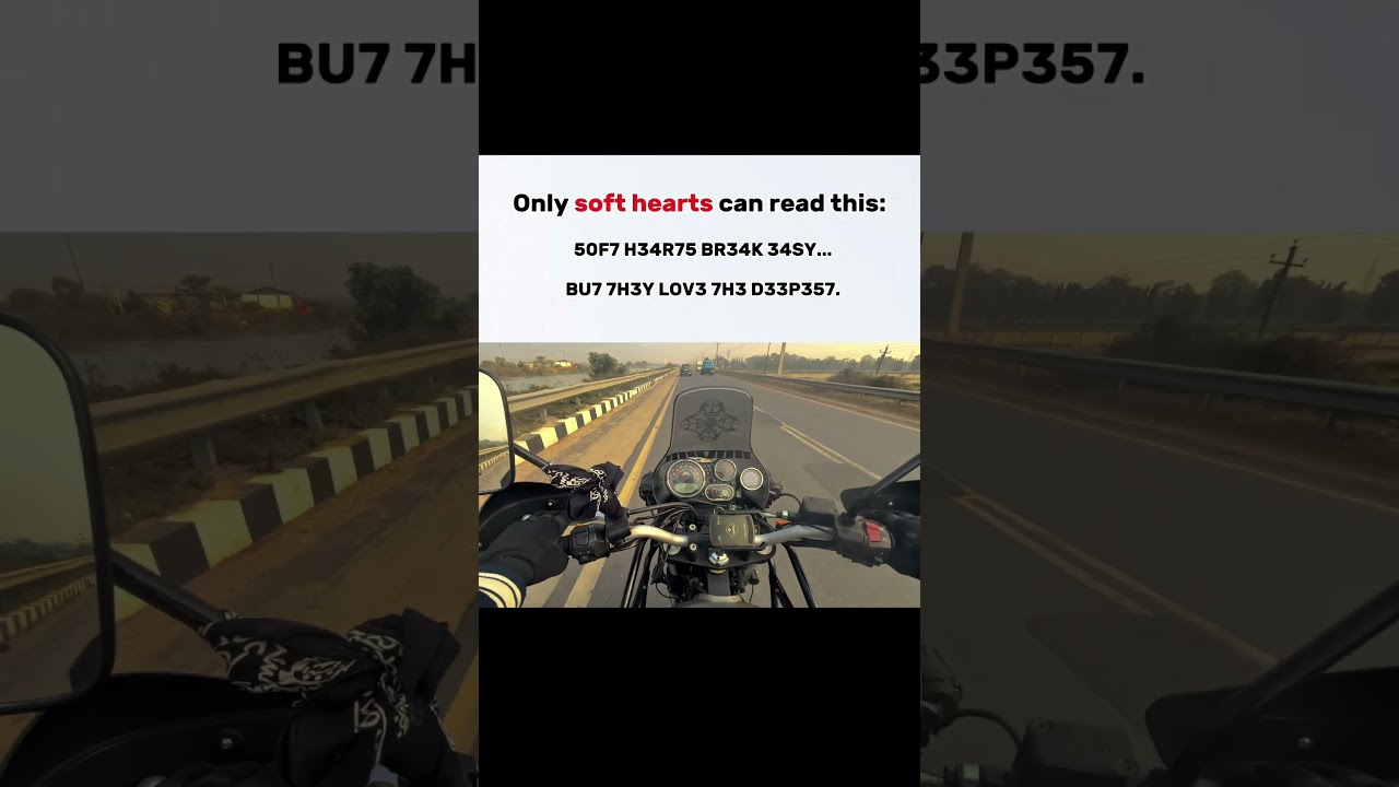 Only soft hearts can read this 