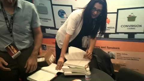 Bryan Eisenberg, Conversion Optimization Expert, Signing Copies of His Book: Always Be Testing