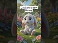 Cat & Dog Save the Baby Bunny 🐰❤️ | Funny Silent Cartoon