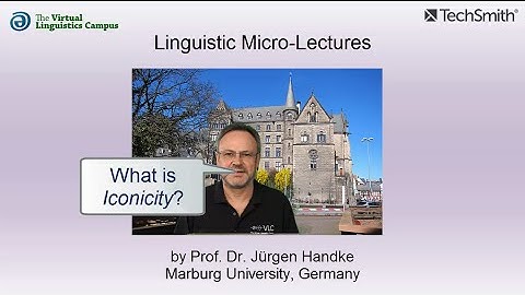 SEM_016 - Linguistic Micro-Lectures: Iconicity