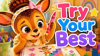 Daisy Tries Her Best ⭐ | Growth Mindset Song for Kids