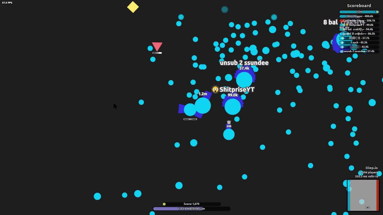 elastic heart flankguard WR, Fed, Over Protected by Surprise Diep.io