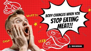 6 Things That Happen To Your Body When You Stop Eating #meat  | Fact Pact