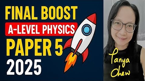 Final Boost for A Level Physics Paper 5 | 9702 Planning, Analysis & Evaluation Tips 2025