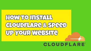 How to Setup CloudFlare CDN for Your Website in 3 Minutes to Speed Up Your Site