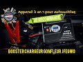 Chargeur Booster Et Gonfleur L Appareil 3 En 1 Idéal Pour Les Garages Et Dépanneurs mp3