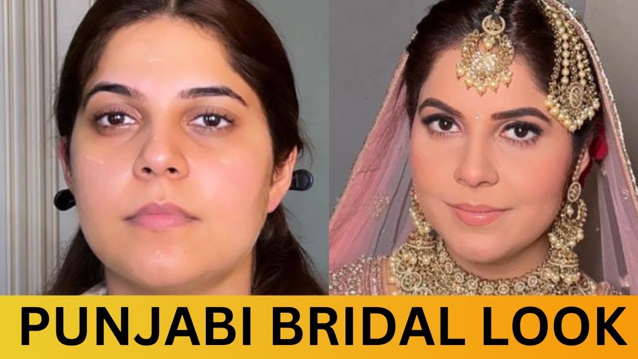 How to do PUNJABI BRIDAL Makeup by @Sakshi Gupta Makeup Studio & Academy in simple steps
