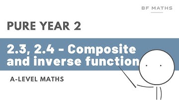 A-Level Maths | Pure Year 2 | 2.3, 2.4 - Composite and inverse functions Walkthrough | Edexcel