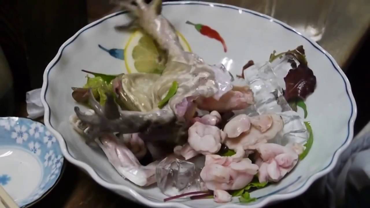 Girl Eats Live Frog