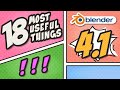 18 Most Useful Features in Blender 4.1