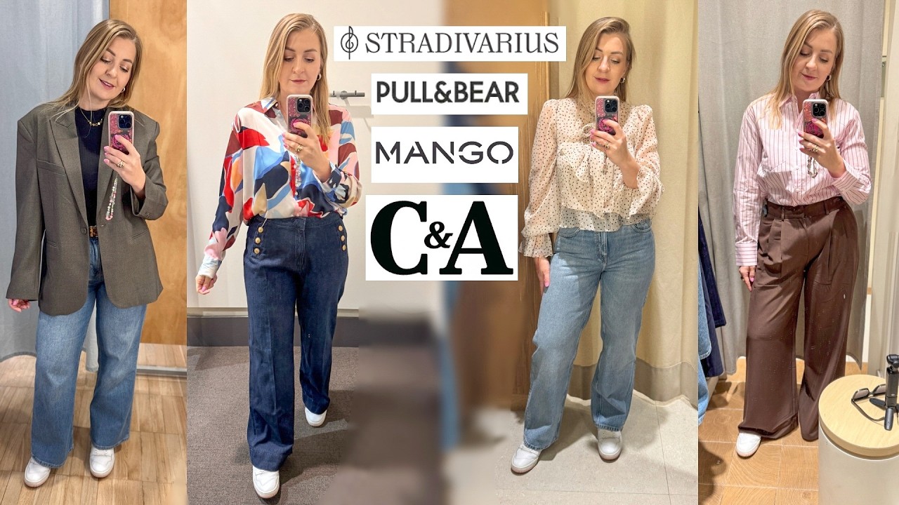 MIERZYMY NA ŻYWO! 🛍️  Smart look i elegancja z sieciówek 🛍️ C&A • Pull&Bear • Mango • Stradivarius