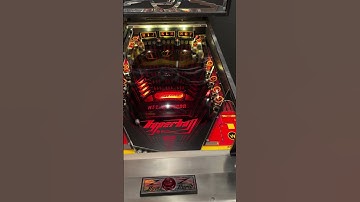 Williams Hyperball - 1981 Video/Pinball Hybrid - fully restored