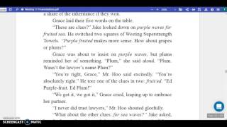 The Westing Game, Ch. 17