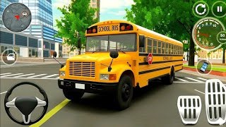 Real City School Bus Driving Simulator : City School Bus Driving Simulator : Android gameplay screenshot 2