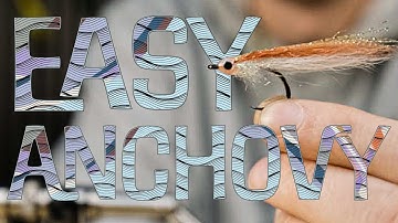 Easy Saltwater Fly Tying Tutorial: How to Tie an Effective Albie Anchovy Fly with Calf Tail
