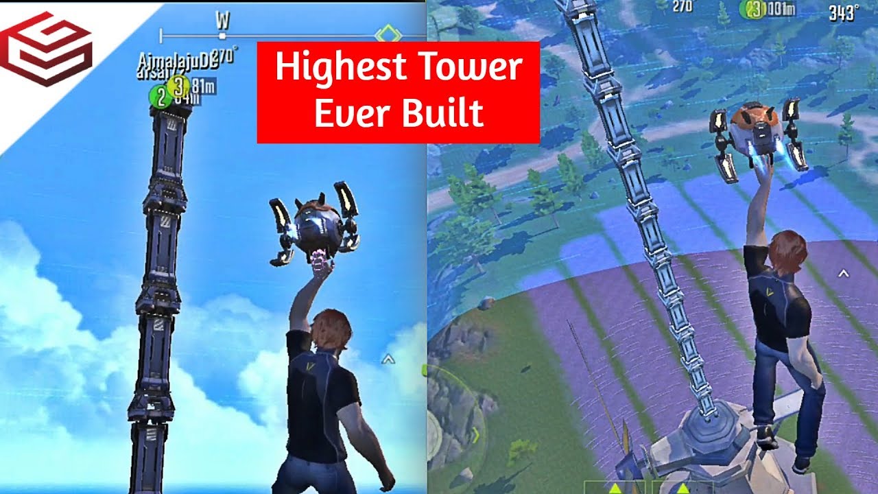 How High Can You Build in Cyber Hunter !?
