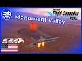 ✈️ F22 RAPTOR Epic Flight Over Monument Valley, Arizona USA | USAF | MSFS 2024 | SIMplayLIFE 50