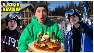 Eating at the BEST Reviewed German Restaurant on Top of a Mountain!!! (w/ Sam & Colby)