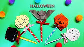 ハロウィン折り紙 逆さまにぶら下がるコウモリの作り方 Origami Bad Halloween Youtube