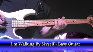 Video thumbnail of "Learn to Play Bass - I'm Walking By Myself - Gary Moore - Bass Guitar"