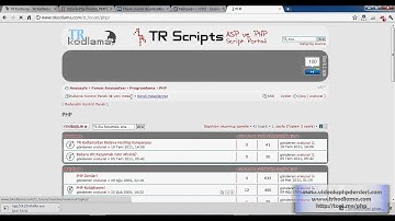 [TR Kodlama]Php Dersleri 1 - videoluphpdersleri.com
