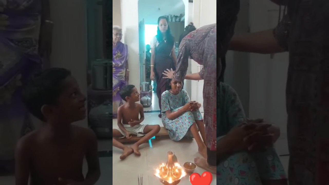 puberty ceremony at home