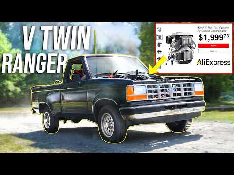 We Installed a 1.3L Diesel Engine from China into a Ford Ranger