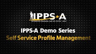 Ipps-A Demo Series Self Service Profile Management