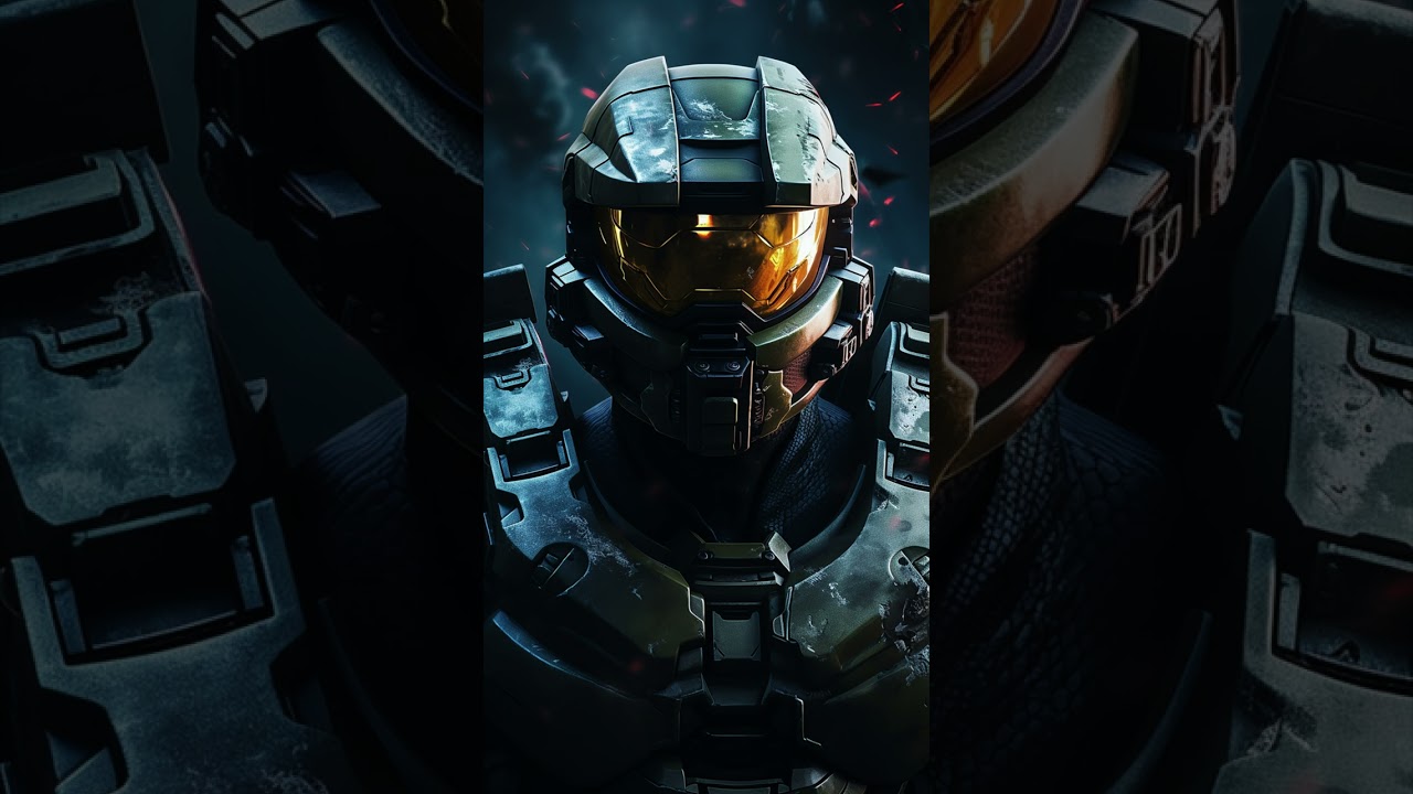 Knowing When To Give Up! AI Voice Master Chief Midjourney Art