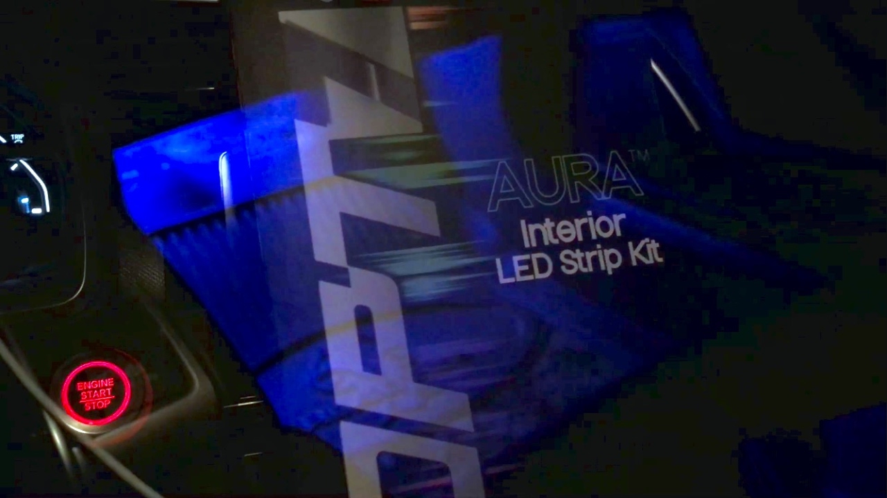 Opt 7 Aura Interior LED Strip Kit Overview YouTube