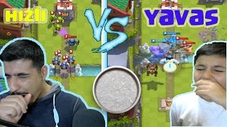 KARDEŞİMLE LİMON TUZU CEZALI CLASH ROYALE!