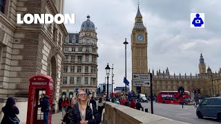 London Walk 🇬🇧 VICTORIA Station, Westminster Cathedral to 🔔 BIG BEN | Central London Walking Tour.