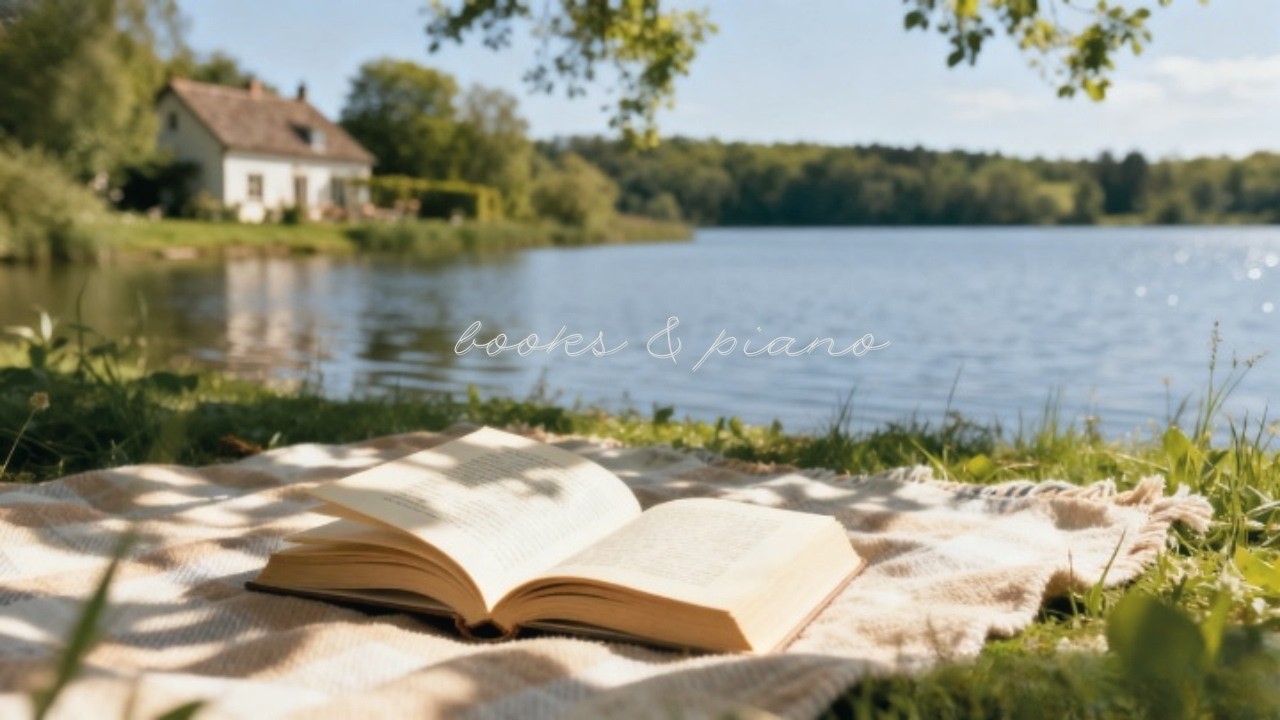 let the water wash your worries away 🌊 (deep focus piano & lake sounds)