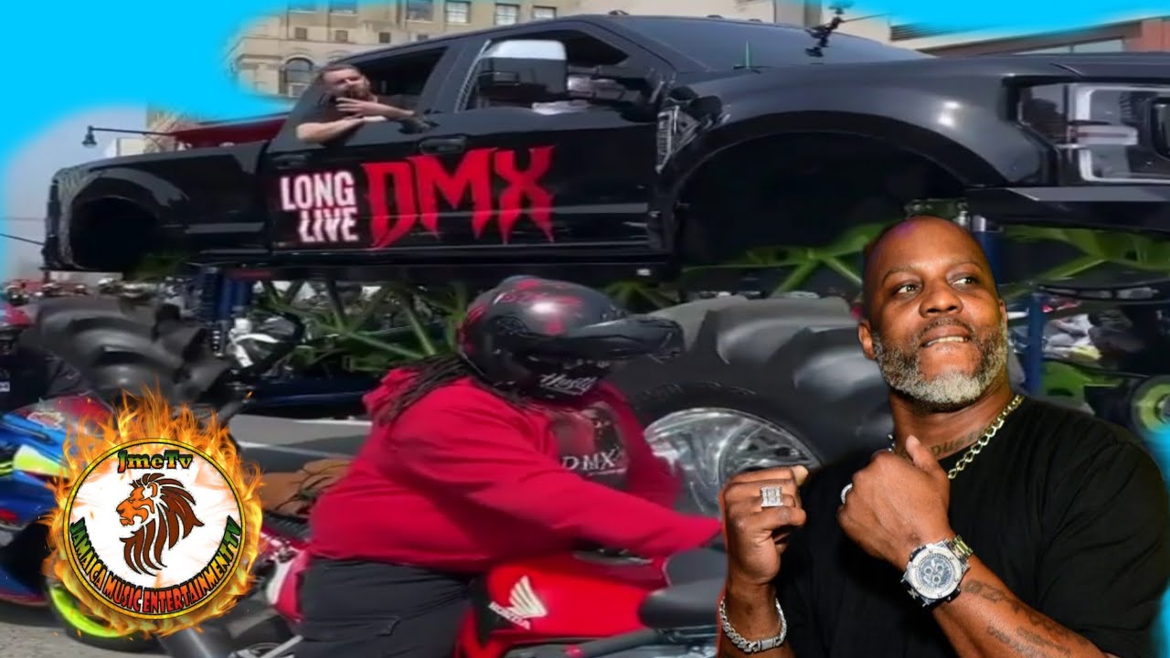 DMX funeral all riders roll out. April 25,2021 YouTube
