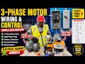 3-Phase Motor Wiring & Single Phase Water Pump Setup | Electrical Training Jamaica