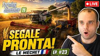 FS25 THE MECHET #23 - OGGI SI COMINCIA CON LA MIETITURA DELLA SEGALE! - GAMEPLAY ITA