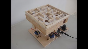 Como hacer un laberinto a bolas con arduino, planos gratis. RamosElectroDron