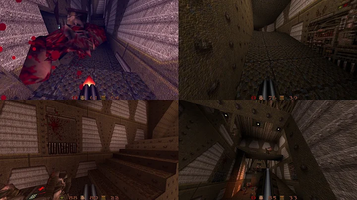 e3m1: 4-player Nightmare 100% in 0:38