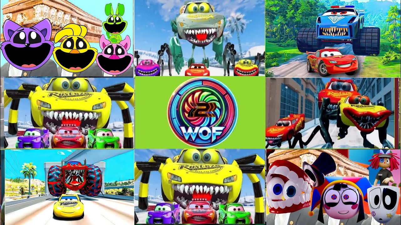 EPIC MONTSER VS SMILING CRITTERS VS THE AMAZINC DICITAL CIRCUS