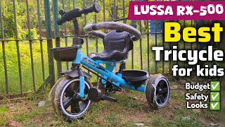 Lussa Hyper RX-500 tricycle review -  Best cycle for 2-3 year old in India? Owner's Verdict