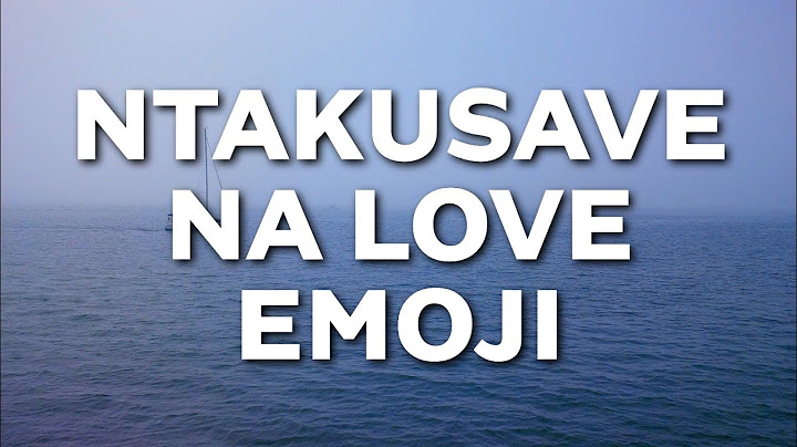 Vijana Barubaru - Sasa Hivi ft. Ashley Music  ( lyrics) ( soon nitakusave na love emoji.. )