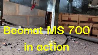 Clay Target launcher, Beomat MS 700  Caution is required-Machine can cause injuries