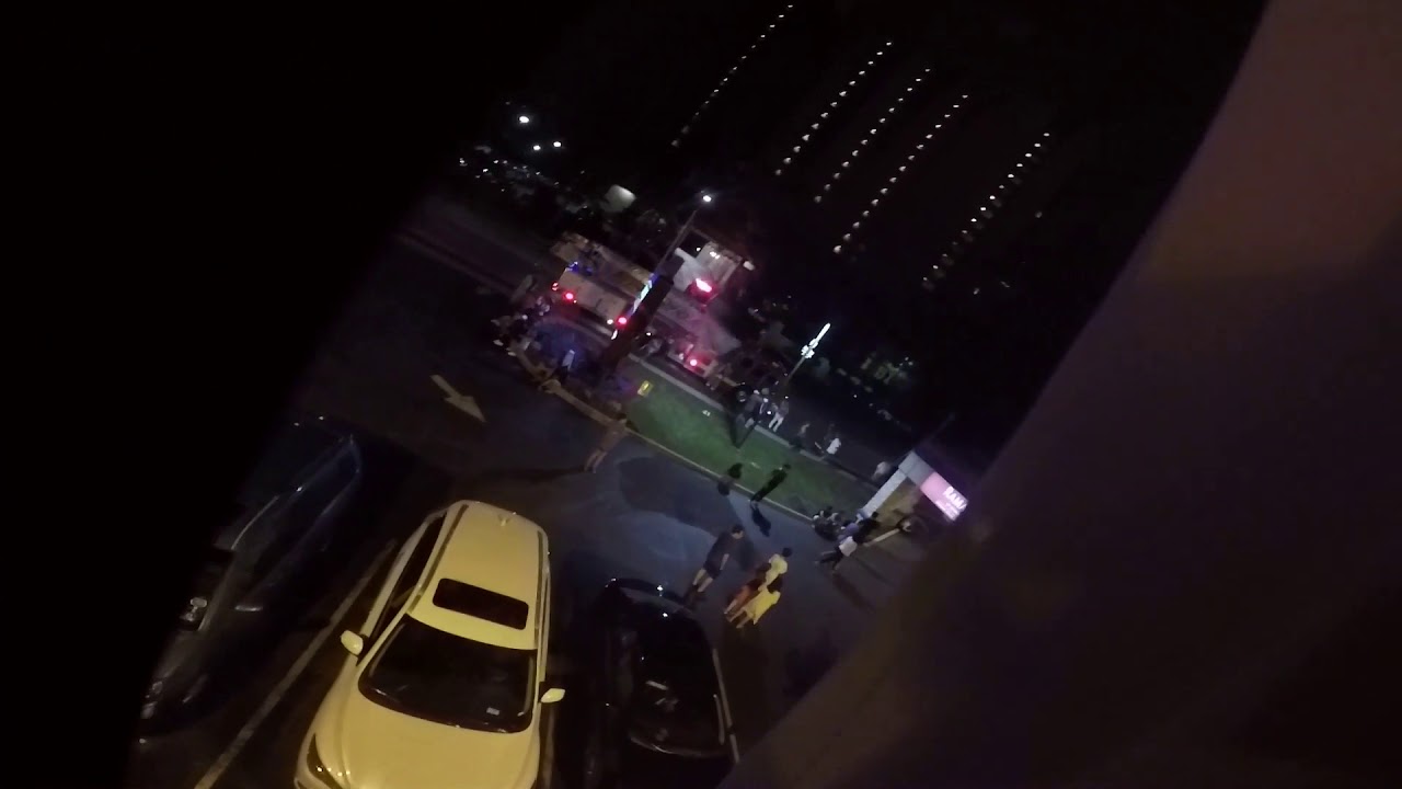 Man sets off fire alarm at Hotel YouTube