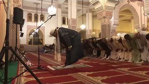 القارئ عمر القزابري سورة مريم من صلاة التراويح في مراكش مسجد أمة الله Tarawih from Marrakesh Morocco