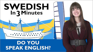 Learn Swedish - Swedish in Three Minutes - Do you speak English?