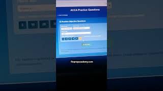 Unlimited ACCA quiz questions platform       #accauk #acca #accaglobal AAA, SBR, AFM, APM, FM, FR