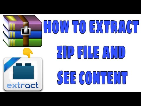 How to Download & Install WinRAR & Extract ZIP File and Show Content | File-Folder | learntechdohack
