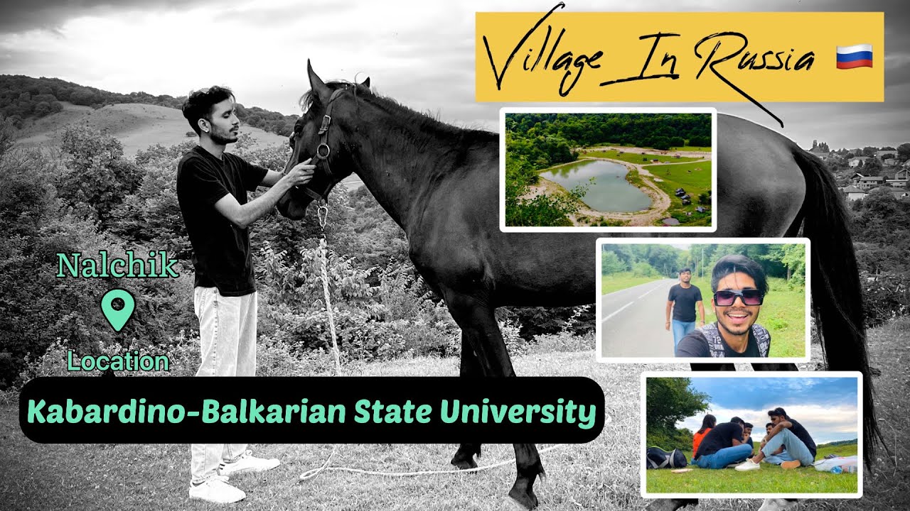 Village Tour | Kabardino Balkarian State University | Russian Village |