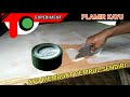 Cara bikin dempul plamir kayu | calcium carbonate